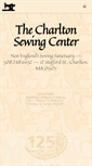 Mobile Screenshot of charltonsewingcenter.com